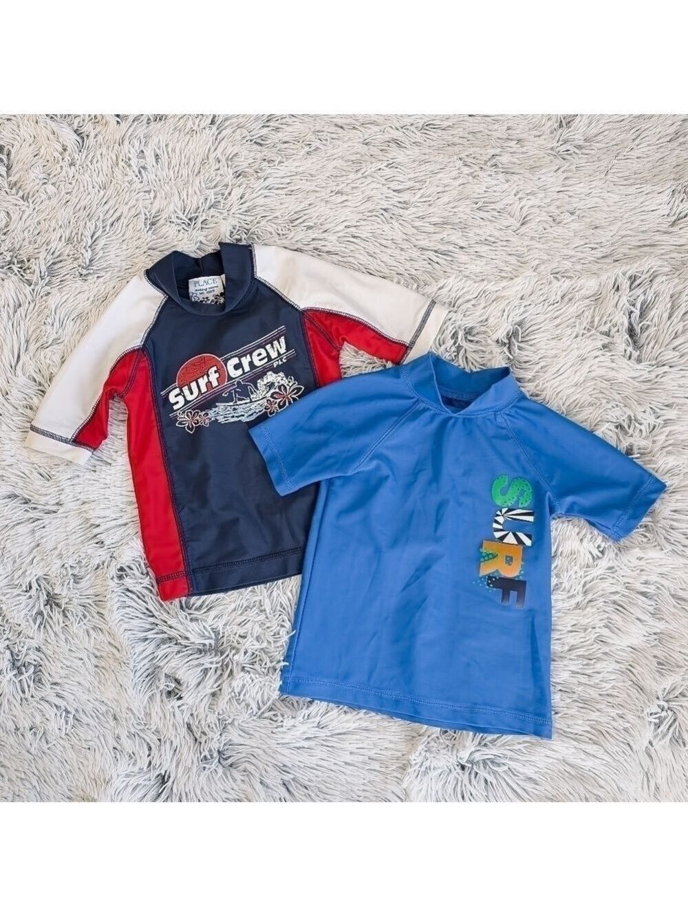 3 For $10* 2 Short Sleeve Rashguards size 3T